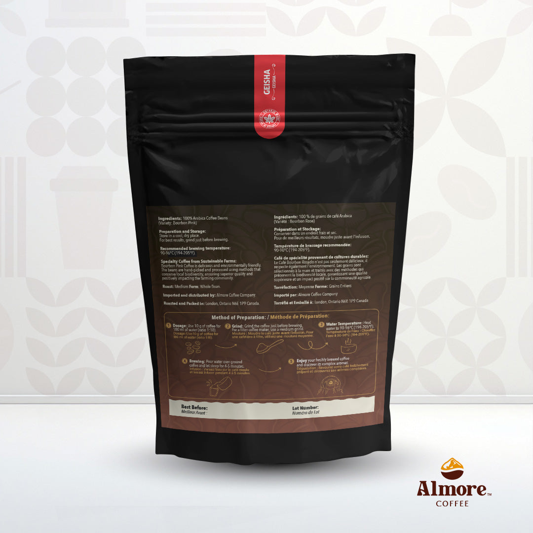 Geisha Coffee 227 grams.