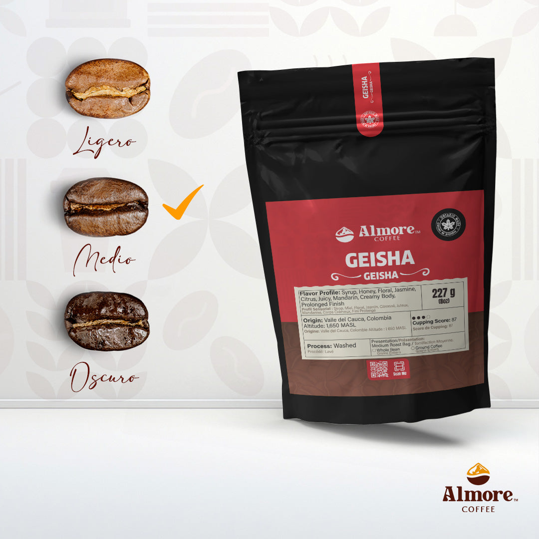 Geisha Coffee 227 grams.